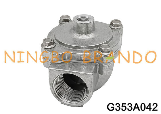 Valve d'impulsion pilote à distance G353A042, 1 '', valve d'impulsion de contrôle d'air à diaphragme unique