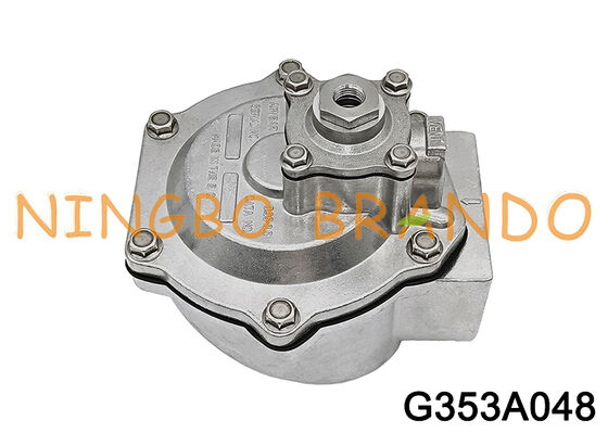 Valve d'impulsion contrôlée par air G353A048, valve de contrôle de la poussière à diaphragme de 2 pouces