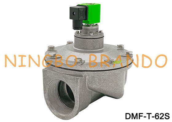 Valve d'impulsion électromagnétique DMF-T-62S, électrovanne de 2-1/2 pouces 24V 220V