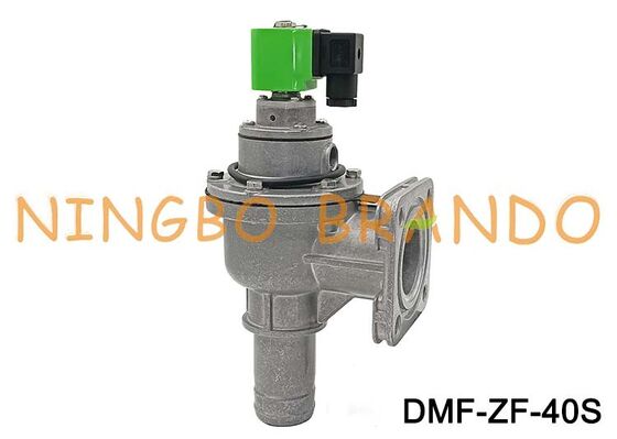 Vanne à membrane DMF-ZF-40S vanne à impulsion électromagnétique à bride à angle droit de 1,5 pouces