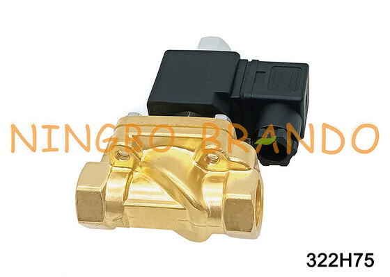 Électrovanne normalement ouverte 322H75 G1/2'' 40 bar DC24V AC220V