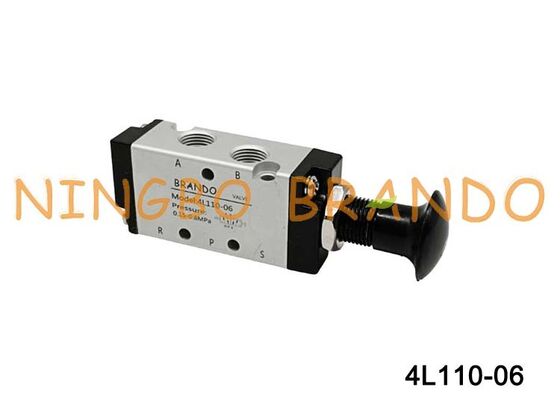 Airtac Type 4L110-06 4L vanne de commande d'air push-pull 5/2 voies