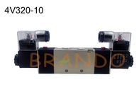 4V320-10 BSP 3/8&quot; pièces pneumatiques automatiques de la vanne électromagnétique de manière de pouce 5 AC220V