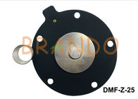 Adaptez NBR aux besoins du client noir le diaphragme moyen D25 de valve d'impulsion d'air de 1 pouce dans le système de filtre à manches de la poussière