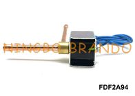 Type 2 manière normalement fermée AC220V à angle droit de la vanne électromagnétique de la réfrigération FDF2A94 SANHUA