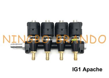 Type du RAIL de DC12V/OMB 3 rail d'injecteur du cylindre IG1 Apache de l'ohm 4 dans le système séquentiel de LPG CNG