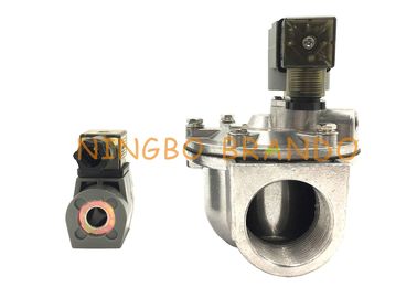 1 type de 1/4 pouce CA35T Goyen valve à angle droit de collecteur de poussière de jet d'impulsion avec C.C fileté 24V à C.A. 220V de connexion