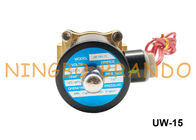 type semi direct C.C en laiton d'Uni-D de diaphragme de 2W160-15 UW-15 1/2 » NBR à C.A. 12V de la vanne électromagnétique 110V