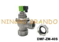 1-1/2 valve pneumatique DMF-ZM-40S de jet d'impulsion de doubles diaphragmes à angle droit de pouce pour le collecteur de poussière