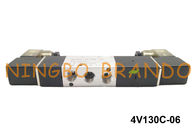 BSPT 1/8&quot; type position pneumatique DC12V AC110V de 4V130C-06 Airtac de la manière 3 de la soupape à air de solénoïde 5