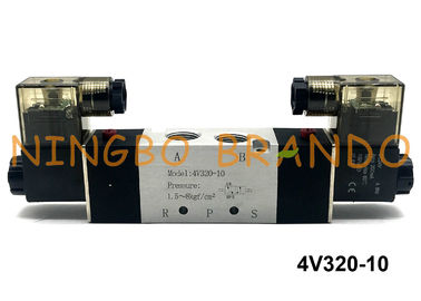 3/8" type manière DC12V DC24V AC110V AC220V de TNP 4V320-10 AirTAC de la position 5 de la vanne électromagnétique de double 2