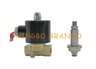 2/2 valve en laiton à action directe normalement fermée de l'eau 2W040-10 de la manière UD-10 pour eau-air et le gaz