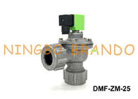 1&quot; type de DN25 DMF-ZM-25 SBFEC soupape à diaphragme de nitriles avec l'écrou fixe DC24V AC110V AC220V