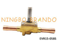 type EVR15 5/8&quot; de 032L1228 Danfoss solénoïde Vave pour le système de réfrigération et corps en laiton de climatisation sans bobine