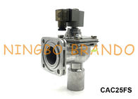 Le type admission de CAC25FS Goyen de pouce de la valve 1 1/2 de jet d'impulsion de collecteur de poussière a bridé 24VDC 220VAC