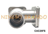 Le type admission de CAC25FS Goyen de pouce de la valve 1 1/2 de jet d'impulsion de collecteur de poussière a bridé 24VDC 220VAC