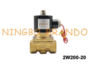 3/4&quot; type d'UNI-D vanne électromagnétique en laiton d'UW-20 2W200-20 pour le gazole de l'eau