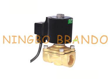 Vanne électromagnétique en laiton sous-marine de pouce de 1/2 IP68 pour la fontaine d'eau musicale 24VDC 220VAC