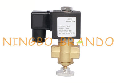 1/2 » 3/4&quot; 1&quot; manuellement vanne électromagnétique basse réglable pour le gaz naturel 12VDC 24VDC 230VAC de charbon