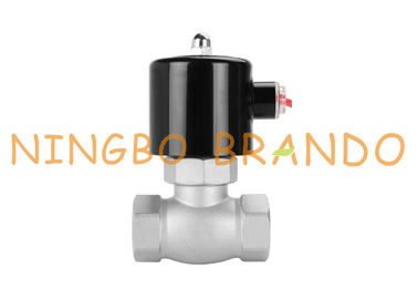Type série 1&quot; d'Uni-D des USA vanne électromagnétique actionnée par pilote servo d'acier inoxydable pour la vapeur AC220V DC24V