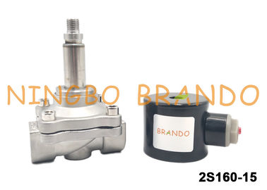 Type valve DC24V AC220V d'UNI-D de l'eau de solénoïde d'acier inoxydable de SUW-15 G1/2 »