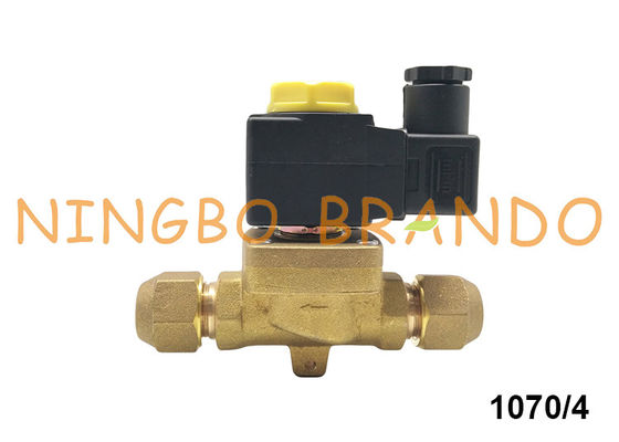 Ligne liquide vanne électromagnétique 1070/4 de série de mSv de Castel Type 1/2 » SAE Brass