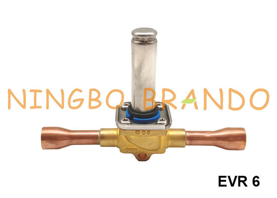 Type vanne électromagnétique de réfrigération 032F1209 d'EVR 6 1/2 » 12mm ODF Danfoss