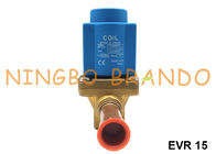 EVR type vanne électromagnétique de réfrigération 032F1228 de 15 5/8&quot; de 16mm ODF Danfoss