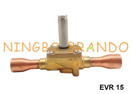 EVR type vanne électromagnétique de réfrigération 032F1225 de 15 7/8&quot; de 22mm ODF Danfoss