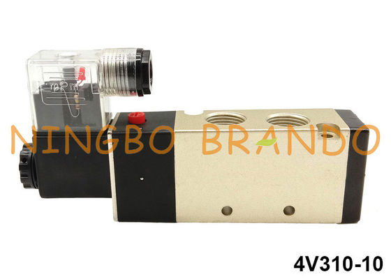 type manière pneumatique 220VAC de la vanne électromagnétique 3/8&quot; 5/2 de 4V310-10 Airtac