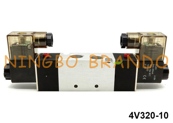 5 type pneumatique 12VDC de la vanne électromagnétique de position de la manière 2 4V320-10 Airtac