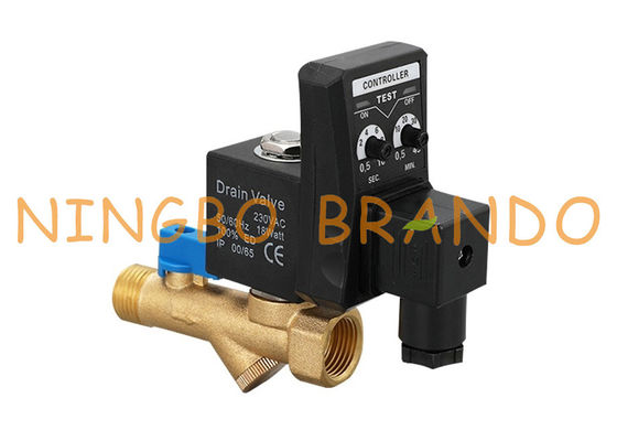 soupape de vidange automatique de 1/4&quot; de 1/2 » pour le compresseur d'air 110V 220V