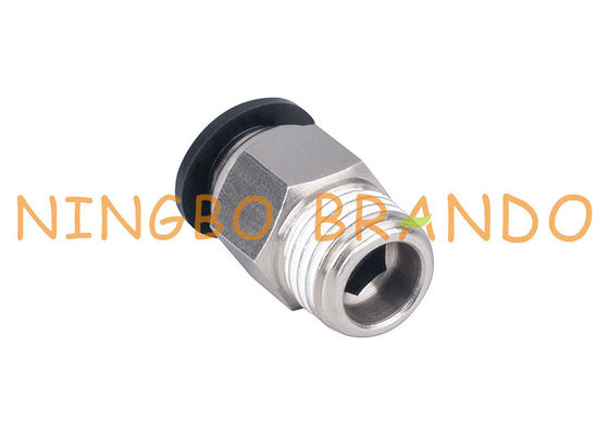 l'enfoncer PC8 droit masculin de 1/4&quot; de 8mm rapide relient les embouts de durites pneumatiques