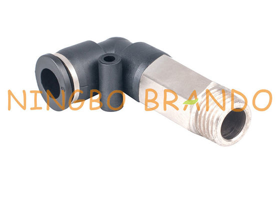 poussée de 1/2 » 12mm pour relier les embouts de durites pneumatiques de coude masculin prolongé