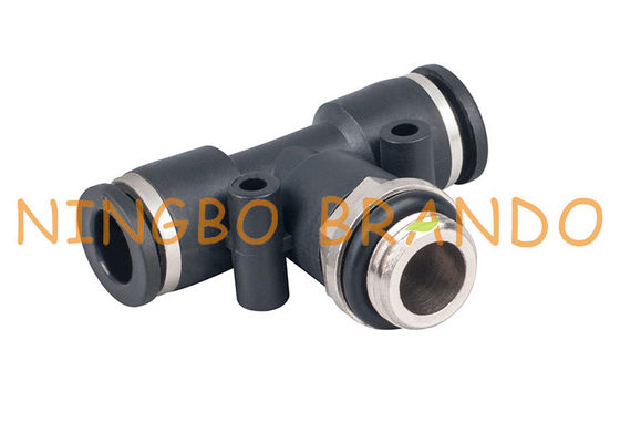 la poussée de 1/4&quot; de 8mm pour relier la branche masculine piquent les embouts de durites pneumatiques