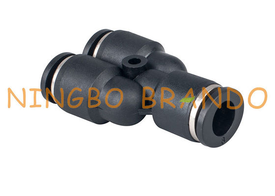la poussée de 1/4&quot; de 8mm à rapide relient les embouts de durites pneumatiques des syndicats Y de tube