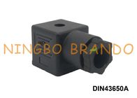 Forme noire de MPM DIN 43650 un connecteur de bobine de solénoïde DIN 43650A