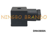 18mm 3 type de PIN DIN 43650 un connecteur de bobine de solénoïde de DIN43650A