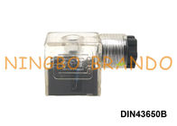 Connecteur de bobine de solénoïde de la forme B DIN 43650B de MPM DIN 43650 avec la LED