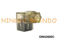 Type connecteur 24VDC DIN 43650 de bobine de vanne électromagnétique de C DIN43650C