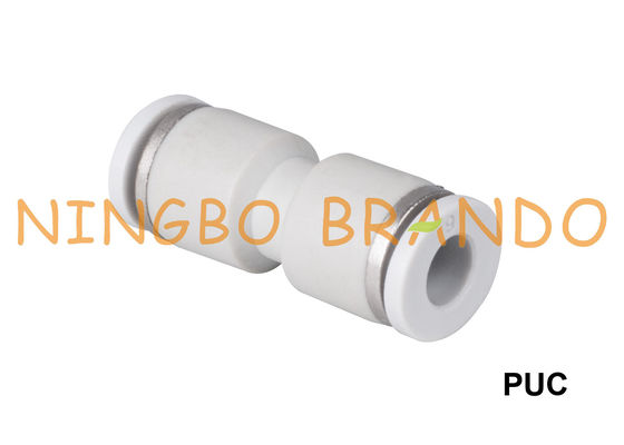 Garnitures de tube pneumatique en plastique droites des syndicats de PUC 1/8&quot; 1/4&quot; 3/8&quot; 1/2 »