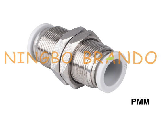 Garnitures pneumatiques d'air des syndicats de cloison étanche de PMM 1/8&quot; 1/4&quot; 3/8&quot; 1/2 »