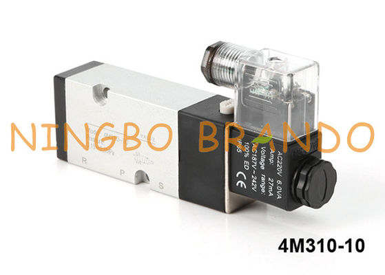type Namur de 4M310-10 Airtac 5/2 C.A. de C.C 220V de la vanne électromagnétique 24V