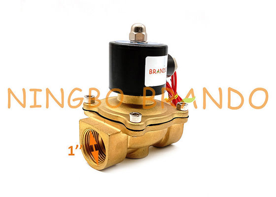 1&quot; vanne électromagnétique en laiton de l'eau à action directe de pouce UW-25 2W250-25