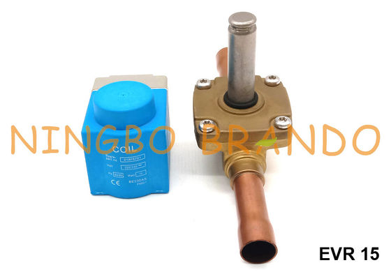 Danfoss dactylographient la vanne électromagnétique d'EVR 15 OR Refrigeraion 5/8&quot; 24V 220V