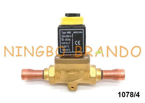 Castel Type 1078/4 vanne électromagnétique de soudure de 1/2 » pour le système de réfrigération