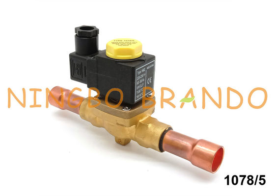 Castel Type 1078/5 5/8&quot; vanne électromagnétique de soudure pour le réfrigérant