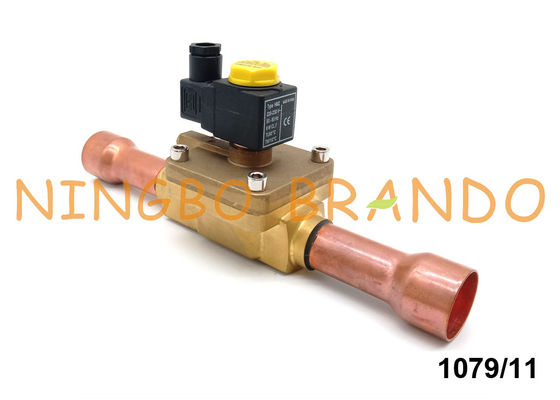 Castel Type 1079/11 1 3/8&quot; vanne électromagnétique d'unités de réfrigération de soudure