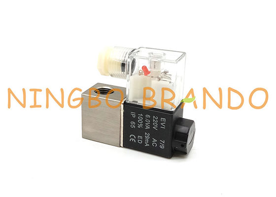 série 1/4&quot; de 2V025-08 2V vanne électromagnétique pneumatique à action directe de pouce