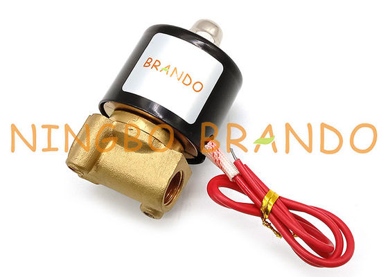 UD-08 2W025-08 1/4&quot; vanne électromagnétique en laiton à action directe de pouce
